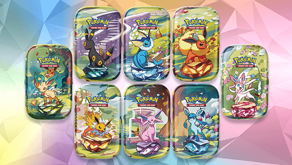 Prismatic Evolutions Tin